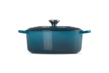 Le Creuset Casserole Signature - Oval - Deap Teal - ø 29 cm / 4.7 liters