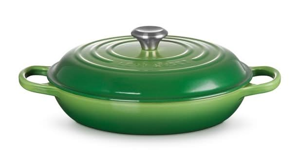 Le Creuset Casserole Signature - Campagnard - Bamboo - ø 30 cm / 3.5 liters