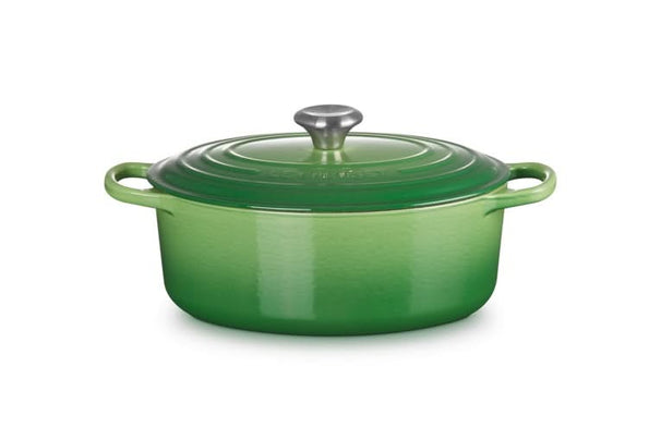 Le Creuset Casserole Signature - Oval - Bamboo - ø 29 cm / 4.7 liters
