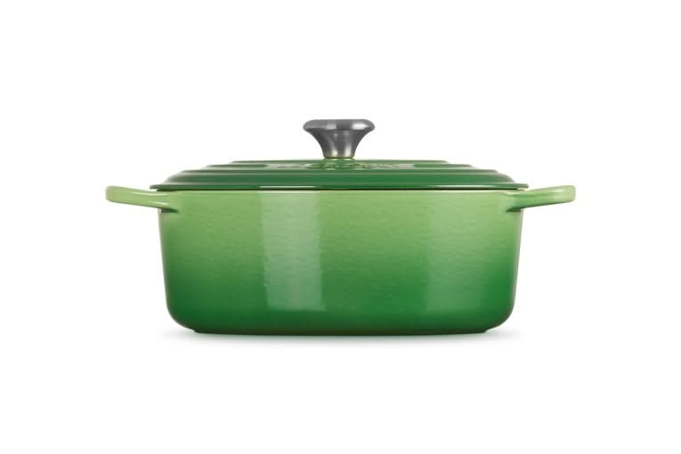 Le Creuset Casserole Signature - Oval - Bamboo - ø 31 cm / 6.3 liters