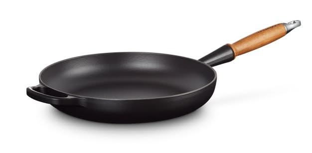 Le Creuset Frying pan Signature - Matte Black - ø 28 cm / 2.6 liters - enameled non-stick coating