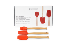 Le Creuset Spatula set - 3 pieces - Premium - Orange Red