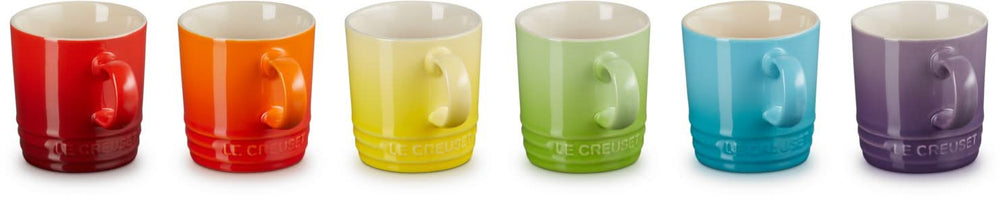 Le Creuset Espresso cups - Rainbow 100 ml - 6 pieces