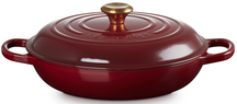 Le Creuset Casserole Signature - Campagnard - Garnet - 30 cm / 3.5 liters