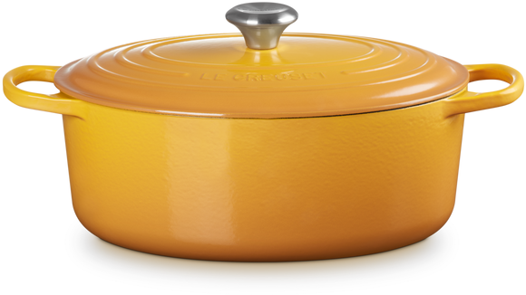 Le Creuset Casserole Signature - Oval - Nectar - ø 31 cm / 6.3 liters