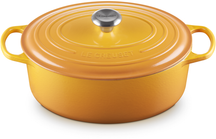 Le Creuset Casserole Signature - Oval - Nectar - ø 31 cm / 6.3 liters