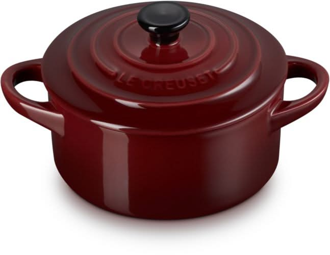 Le Creuset Serving pan / Mini Casserole Signature - Garnet - ø 10 cm / 250 ml