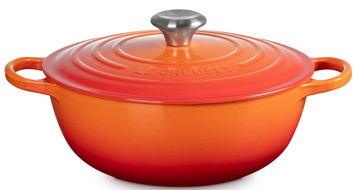 Le Creuset Casserole Buy Marmite Orange-Red Cookinglife