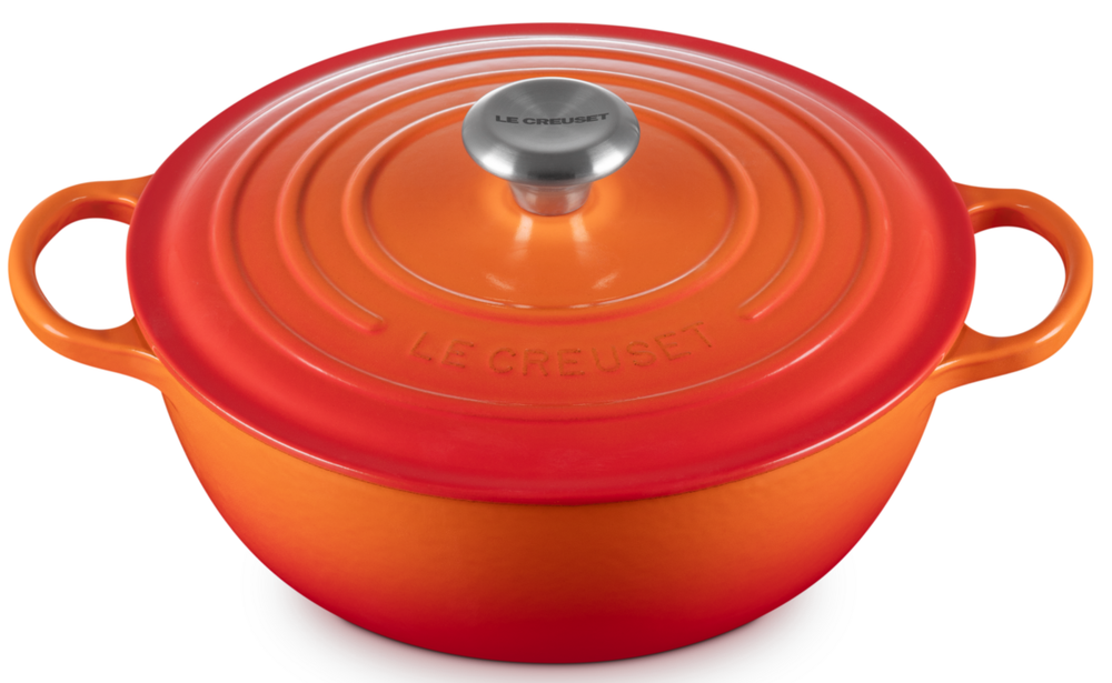 Le Creuset Casserole Signature - Marmite - Orange Red - ø 26 cm / 4.1 liter