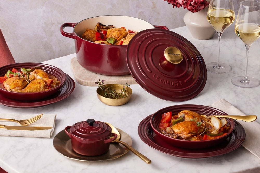 Le Creuset Deep plate - Garnet - ø 22 cm