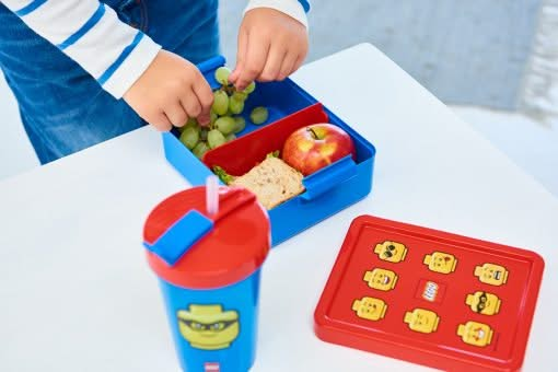 LEGO® Lunch Set Classic - Red / Blue