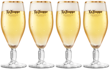 La Trappe Beer glass White Trappist - 300 ml - 4 pieces