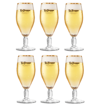 La Trappe Beer glasses White Trappist - 300 ml - 6 pieces