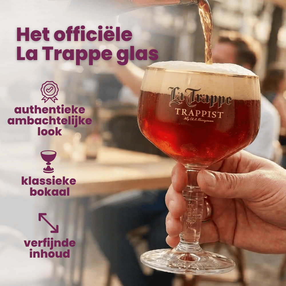 La Trappe Beer Glass 250 ml - 2 pieces
