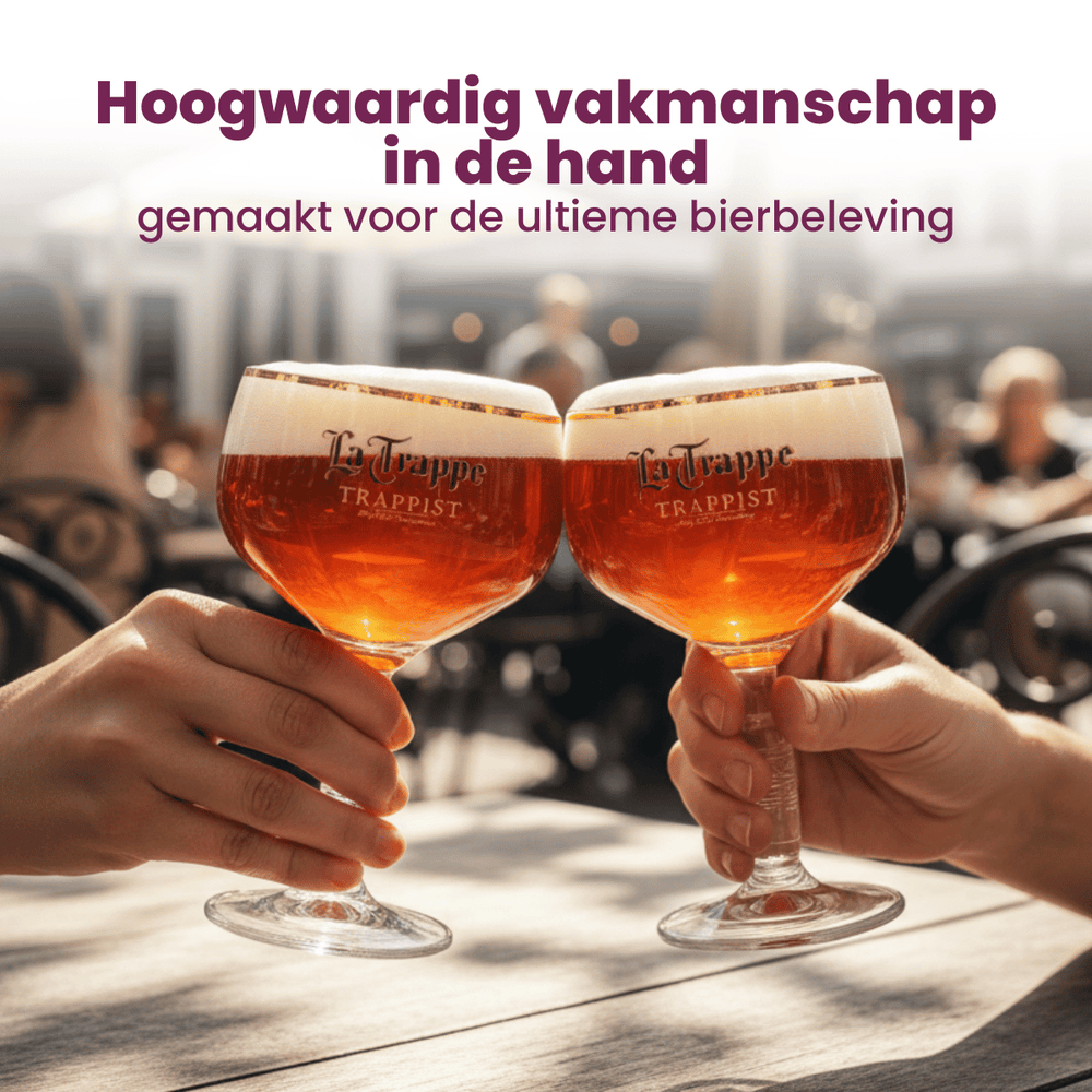 La Trappe Beer Glass 250 ml - 2 pieces