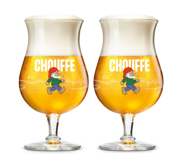 La Chouffe Beer Glasses 250 ml - 2 pieces