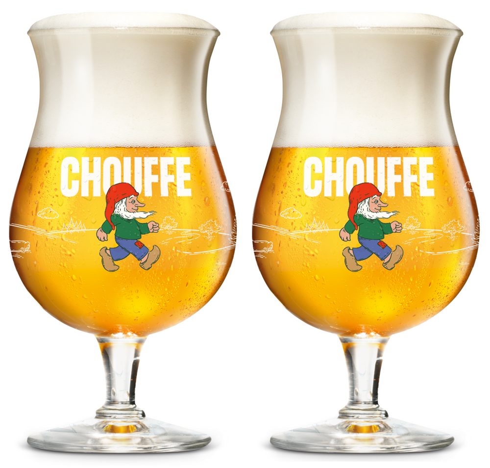 La Chouffe Beer glass - 330 ml - 2 pieces