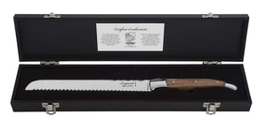 Laguiole Style de Vie Bread Knife Olive Wood