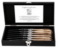 Laguiole Style de Vie Steak knives Luxury Line Olive wood - 6 pieces