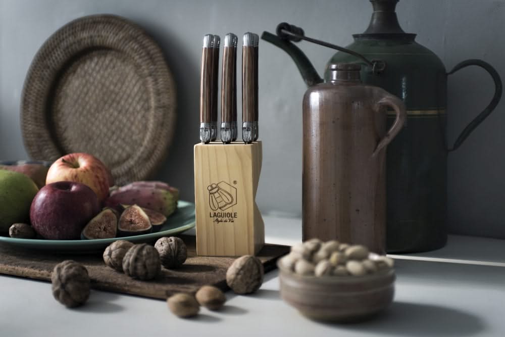 Laguiole Style de Vie Steak knives Premium Line Wood - 6 pieces