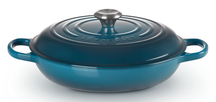 Le Creuset Casserole Signature - Campagnard - Deap Teal - ø 30 cm / 3.5 liter