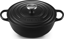 Le Creuset Casserole Signature - Marmite - Matte Black - ø 26 cm / 4.1 liter