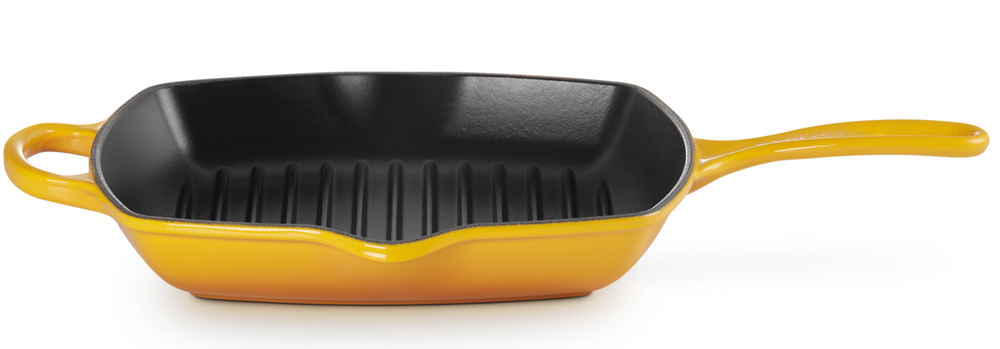 Le Creuset Grill pan Signature - Nectar - 26 x 26 cm - enameled non-stick coating