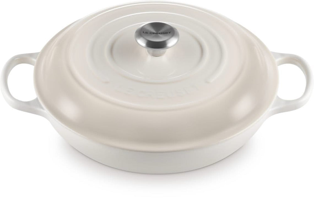 Le Creuset Casserole Signature - Campagnard - Meringue - ø 30 cm / 3.5 liter