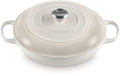 Le Creuset Casserole Signature - Campagnard - Meringue - ø 30 cm / 3.5 liter