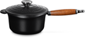 Le Creuset sauce pan with lid - Tradition - Matte Black - ø 18 cm / 1.8 liters