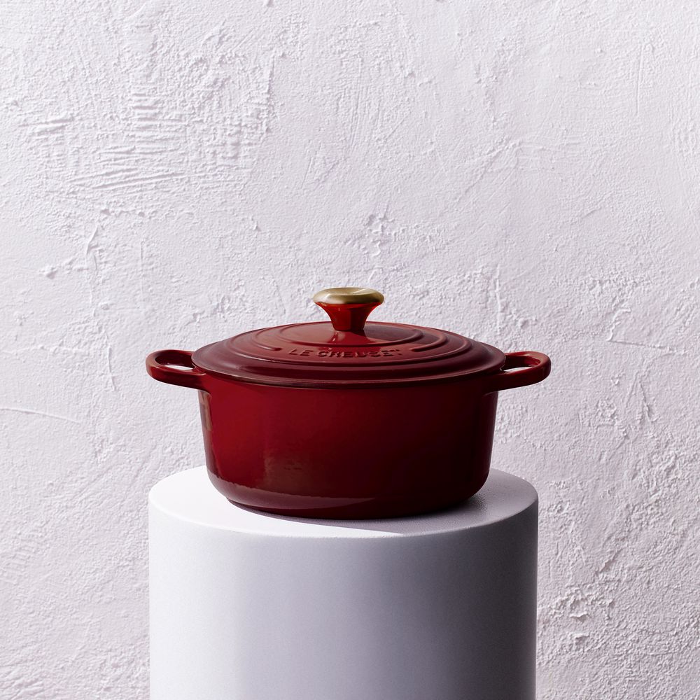 Le Creuset Casserole Signature - Garnet - ø 20 cm / 2.4 liter