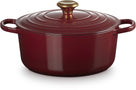 Le Creuset Casserole Signature - Garnet - ø 26 cm / 5.3 liter