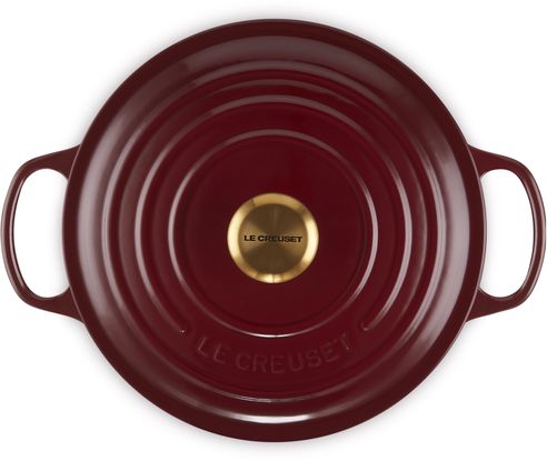 Le Creuset Casserole Signature - Garnet - ø 26 cm / 5.3 liter