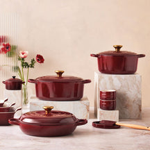 Le Creuset Casserole Signature - Garnet - ø 20 cm / 2.4 liter