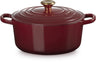 Le Creuset Casserole Signature - Garnet - ø 22 cm / 3.3 liters