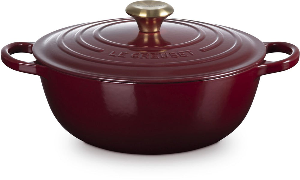 Le Creuset Casserole Signature - Marmite - Garnet - ø 26 cm / 4.1 liter