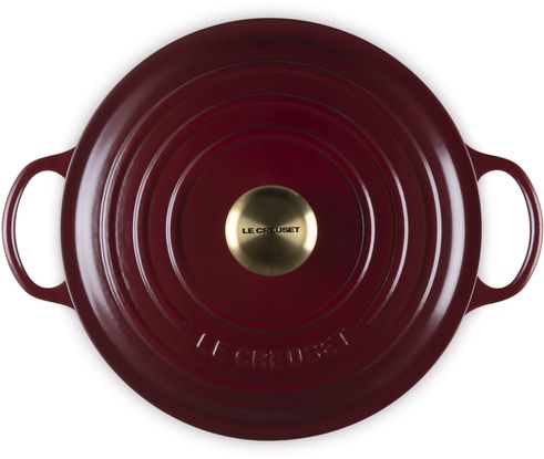 Le Creuset Casserole Signature - Marmite - Garnet - ø 26 cm / 4.1 liter