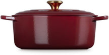 Le Creuset Casserole Signature - Oval - Garnet - ø 29 cm / 4.7 liters