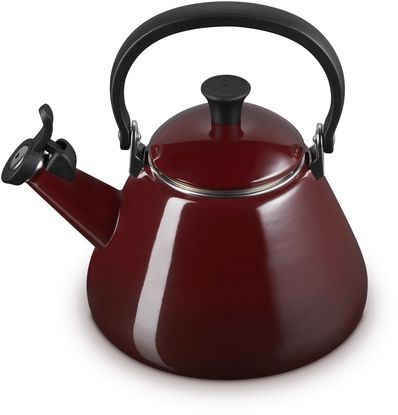 Le Creuset Whistling kettle Kone - Garnet - 1.6 liters - induction suitable -.