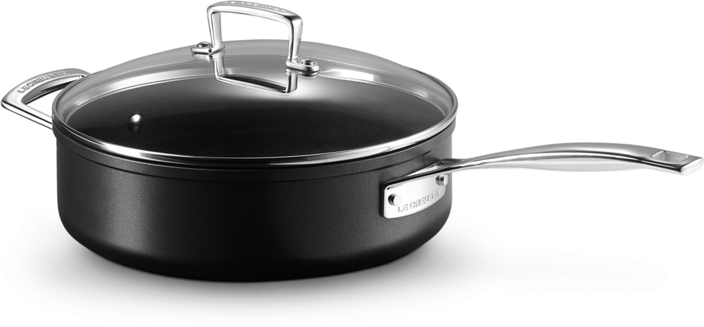 Le Creuset sauté pan with Glass Lid Essential Non-Stick Ceramic - ø 26 cm / 4.0 liter -. Ceramic non-stick coating