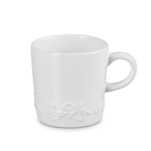 Le Creuset Coffee cup - Holly Christmas - White - 200 ml