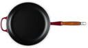 Le Creuset Frying pan Signature - Garnet - ø 28 cm / 2.6 liters - enameled non-stick coating