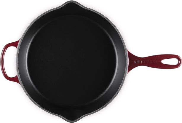 Le Creuset Skillet Signature - Garnet - ø 23 cm - enameled non-stick coating