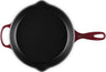 Le Creuset Skillet Signature - Garnet - ø 23 cm - enameled non-stick coating