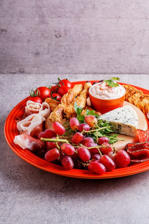 Le Creuset dinner plate - Orange red - ø 27 cm