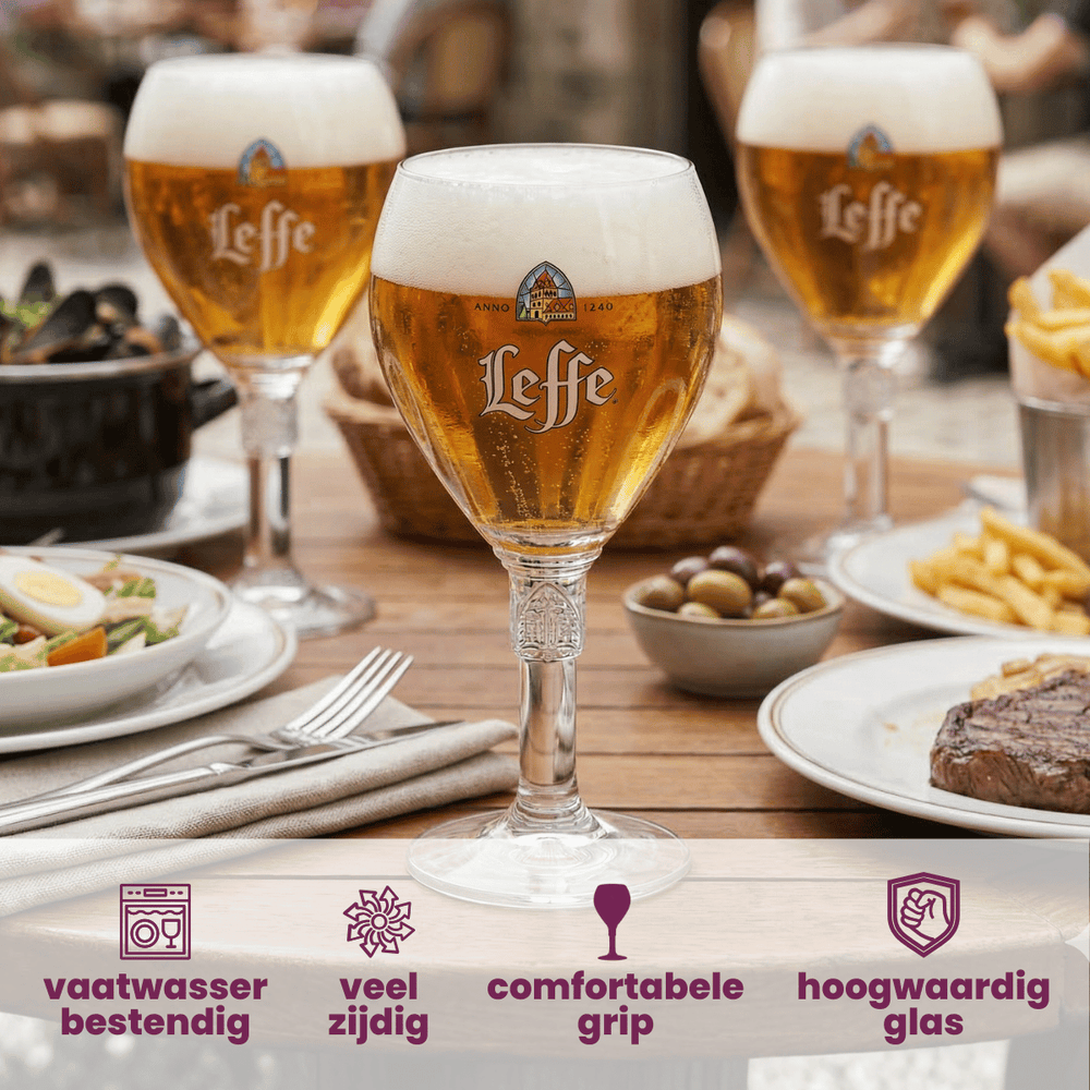 Leffe Beer glass - 330 ml - 2 pieces