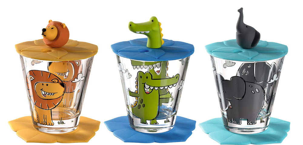 Leonardo Children's Glass Set Bambini Boy 215 ml - 3 Pieces / 9-Piece