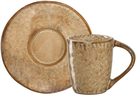 Leonardo Espresso cup and saucer Matera Beige 90 ml