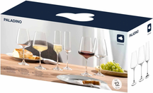 Leonardo Wine glass set (Red wine glasses + White wine glasses + Champagne glasses) Paladino - 12 piece set