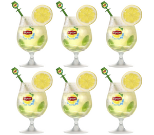 Lipton Ice Tea Bowl Glasses 250 ml - 6 pieces